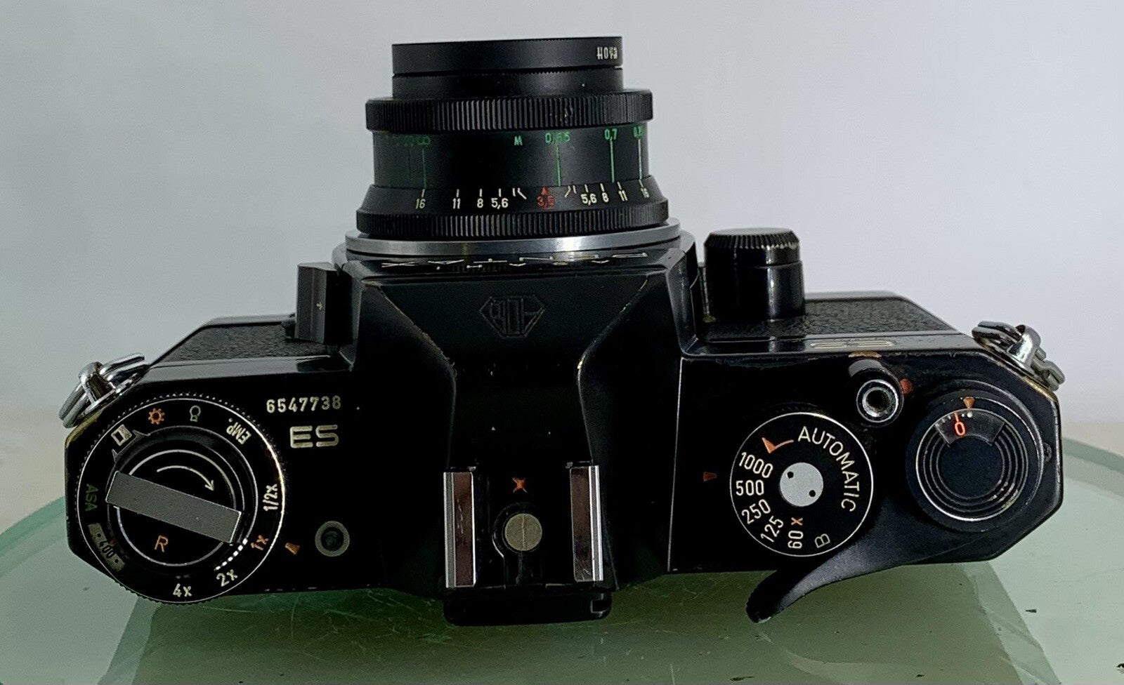 Asahi Pentax ES SLR Camera with Industar-50-2  3.5 50mm Lens, Working Order #2157