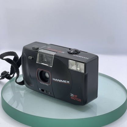 Hanimex 35 HF Motor 35mm Film Point & Shoot Camera TESTED #6852