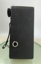 VINTAGE KERSHAW EIGHT-20 BLACK MADE IN ENGLAND FOLDING CAMERA TESTED - 9395
