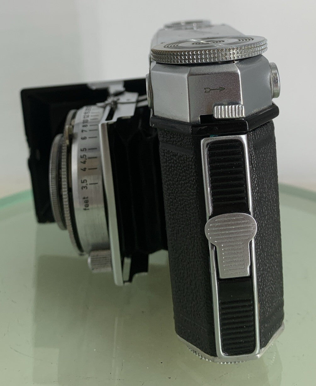 Kodak Retina II Type 142 Folding 35mm Rangefinder Camera w/ Ektar 50mm f3.5 Lens3