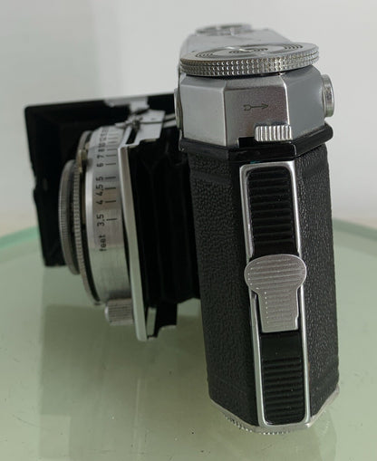 Kodak Retina II Type 142 Folding 35mm Rangefinder Camera w/ Ektar 50mm f3.5 Lens3