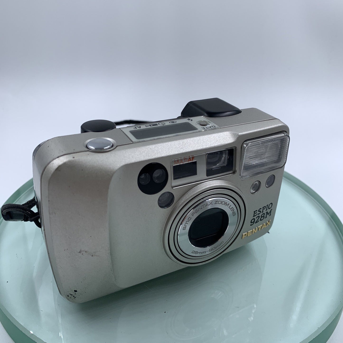 RARE Near Mint] Pentax Espio 928M Silver Point & Shoot 35mm Film #TESTED # 9070