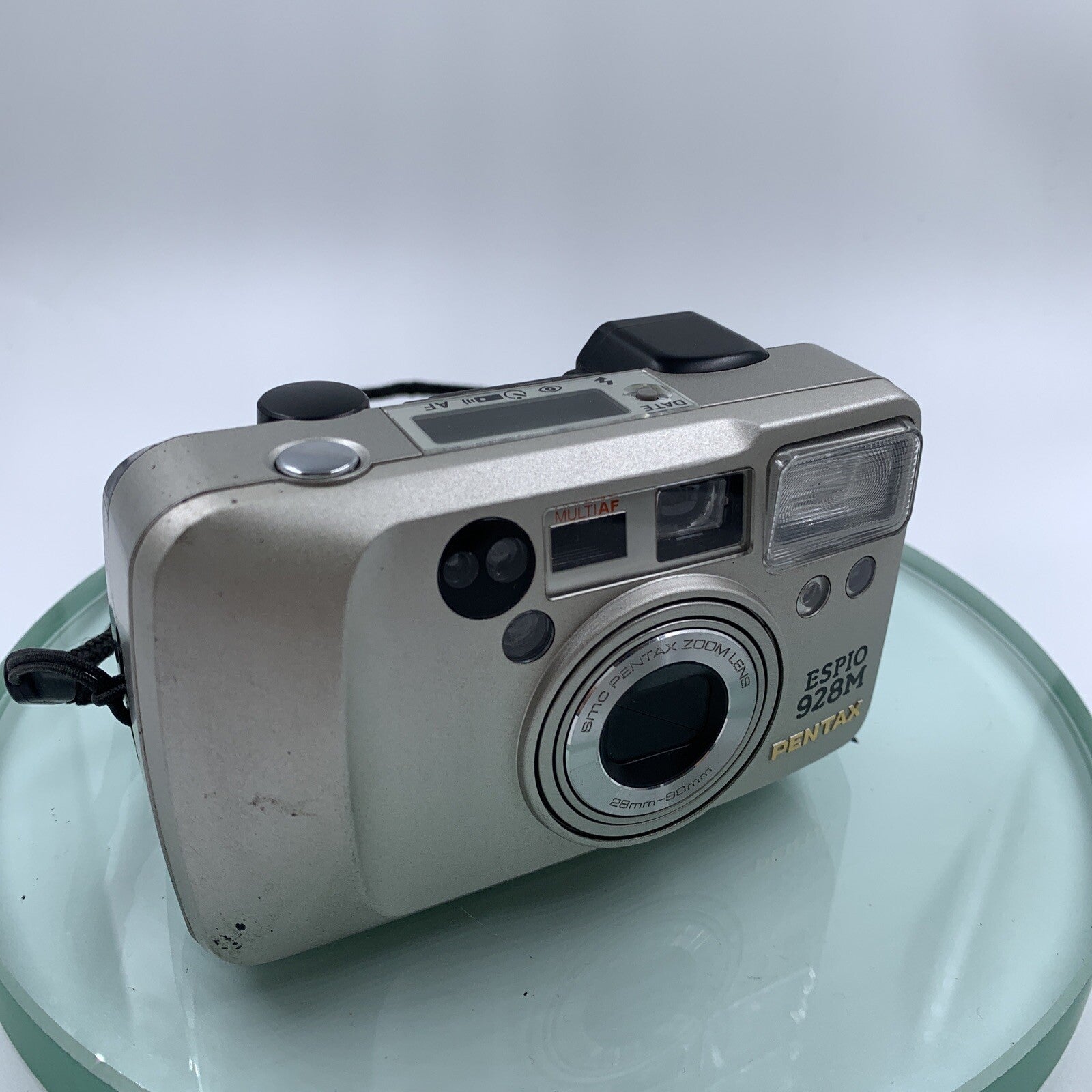 RARE Near Mint] Pentax Espio 928M Silver Point & Shoot 35mm Film #TESTED # 9070