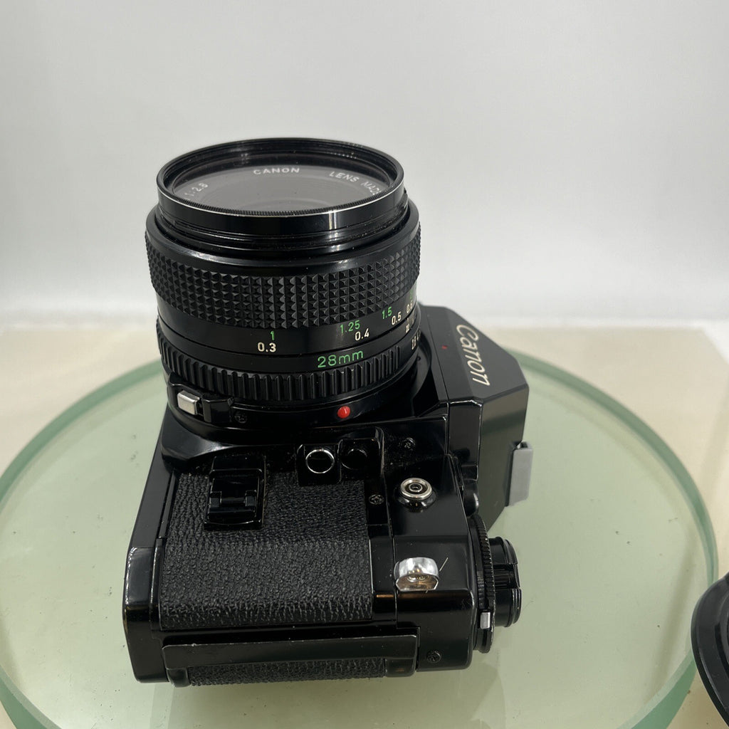 BEAUTIFUL Canon A-1 35mm SLR Camera Body+ FD 50mm f/2.8 FULLY WORKING #8754