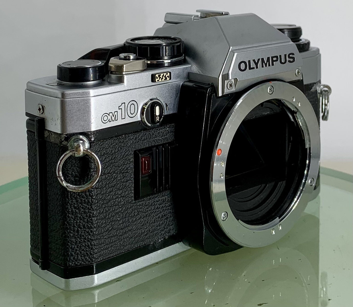*SERVICED*Olympus OM10 35mm Film SLR Manual Camera+ OM 135 F3.5 Zuiko Lens+FLASH2
