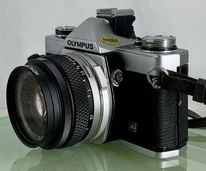 Olympus OM-1N MD 35mm Film SLR Manual Camera with Olympus 50/1.8 Zuiko Lens 3196