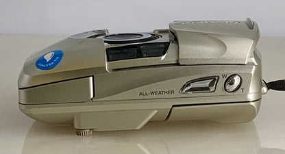Olympus µ [Mju:] - III Zoom 120 Compact 35mm Film Point & Shoot Camera Silver916