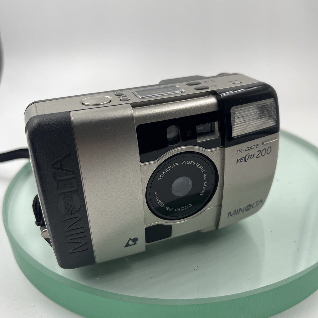 Minolta ve(tis 200 Camera very good condition # TESTED # Buy battery # 4727