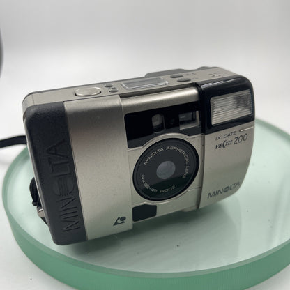 Minolta ve(tis 200 Camera very good condition # TESTED # Buy battery # 4727