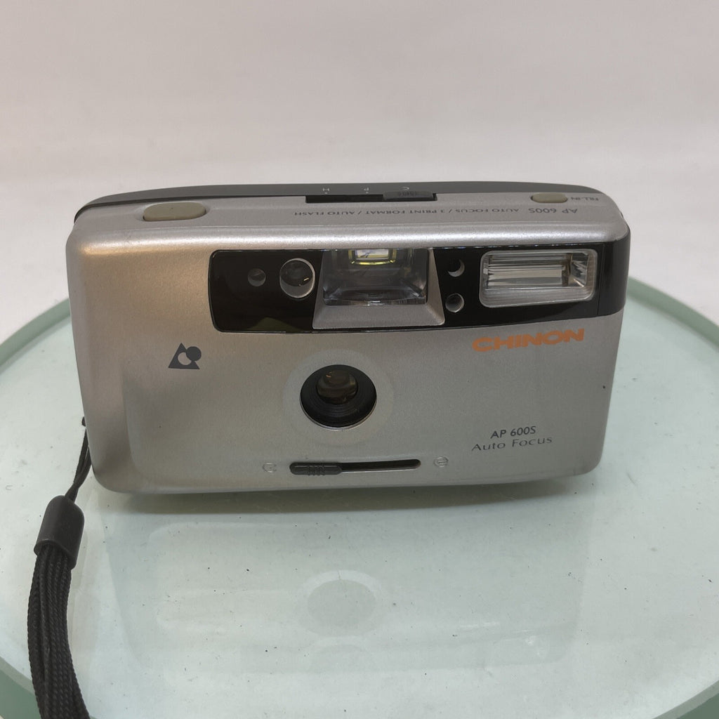 Chinon 35mm Compact Camera AP 600S AF Case Great Condition APS FILM#4881