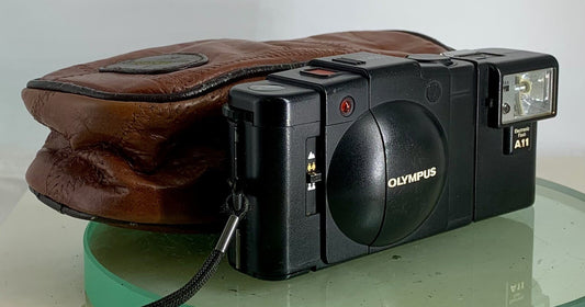 OLYMPUS XA2 Electronic Flash A11 D.ZUIKO 35mm f3.5 TESTED  POINT & SHOOT CAMERA0