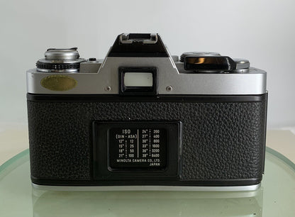 Minolta XG-M 35mm SLR Film Manual Camera with Minolta 50mm F/1.7 MD Lens   #2844