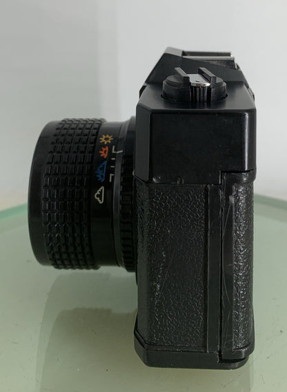 SUPER 35 POINT AND SHOOT FILM CAMERA BLACK VINTAGE GOOD CONDITION TESTED - 7303