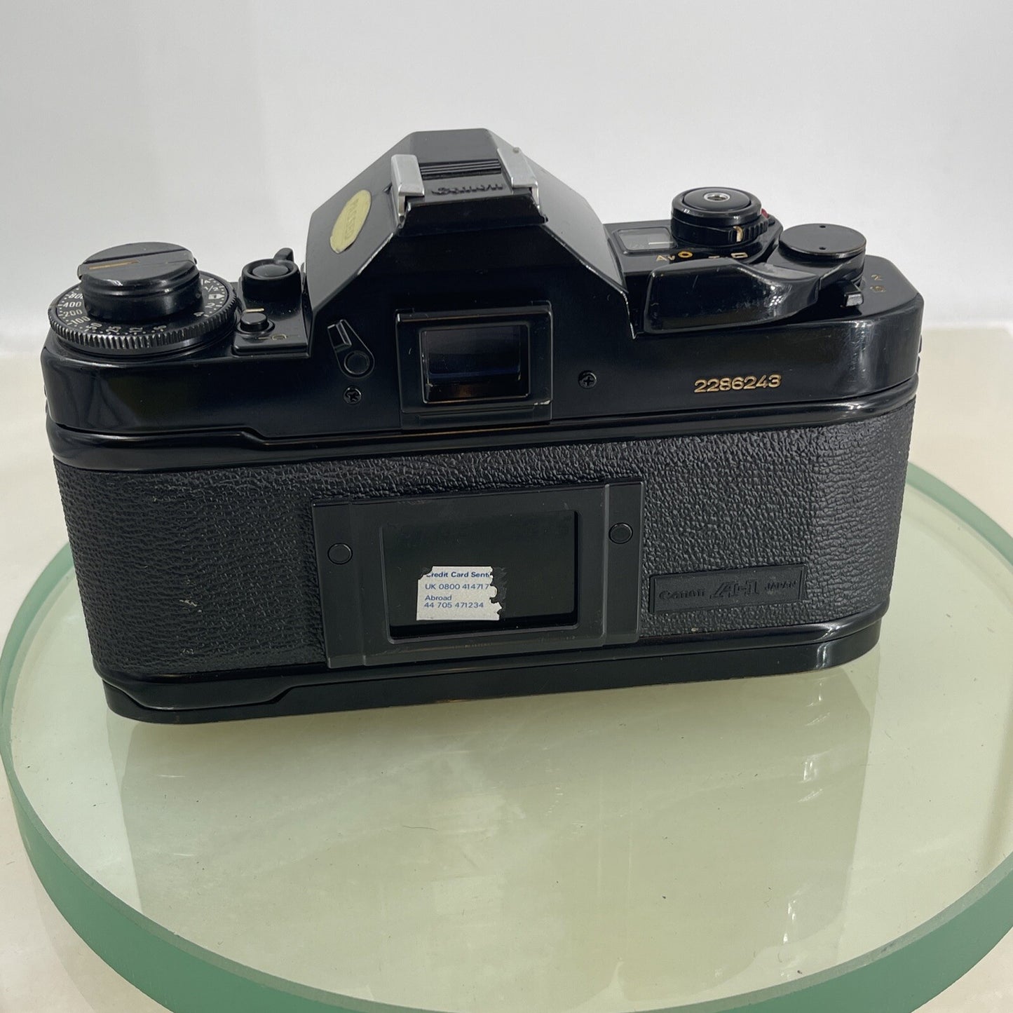 BEAUTIFUL Canon A-1 35mm SLR Camera Body+ FD 50mm f/1.8 FULLY WORKING #7414