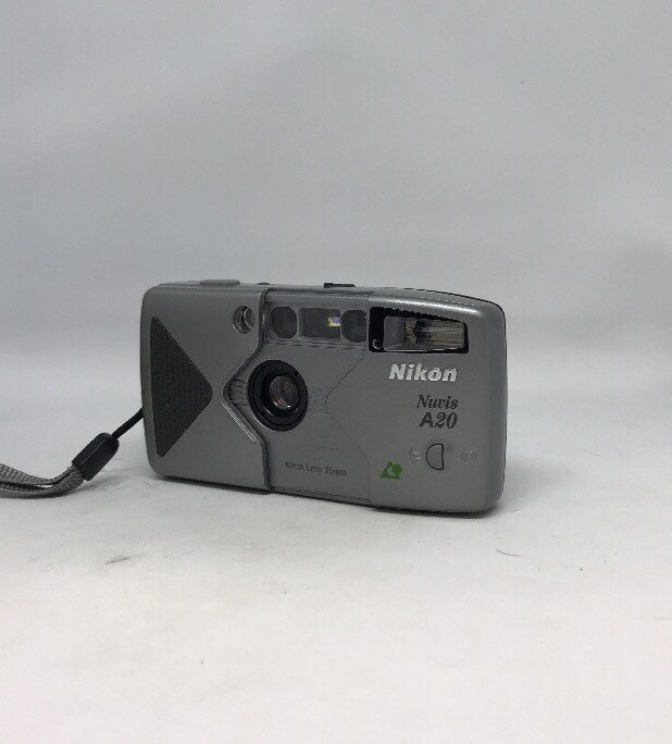 NIKON NUVIS A20 APS FILM CAMERA~PANORAMA~25MM LENS + CASE TESTED3