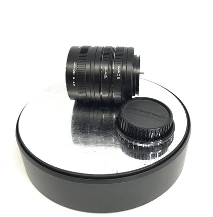 Minolta MD Fit Vivitar Automatic Extension Tube 12mm 20mm 36mm AT-5 + Case#9844