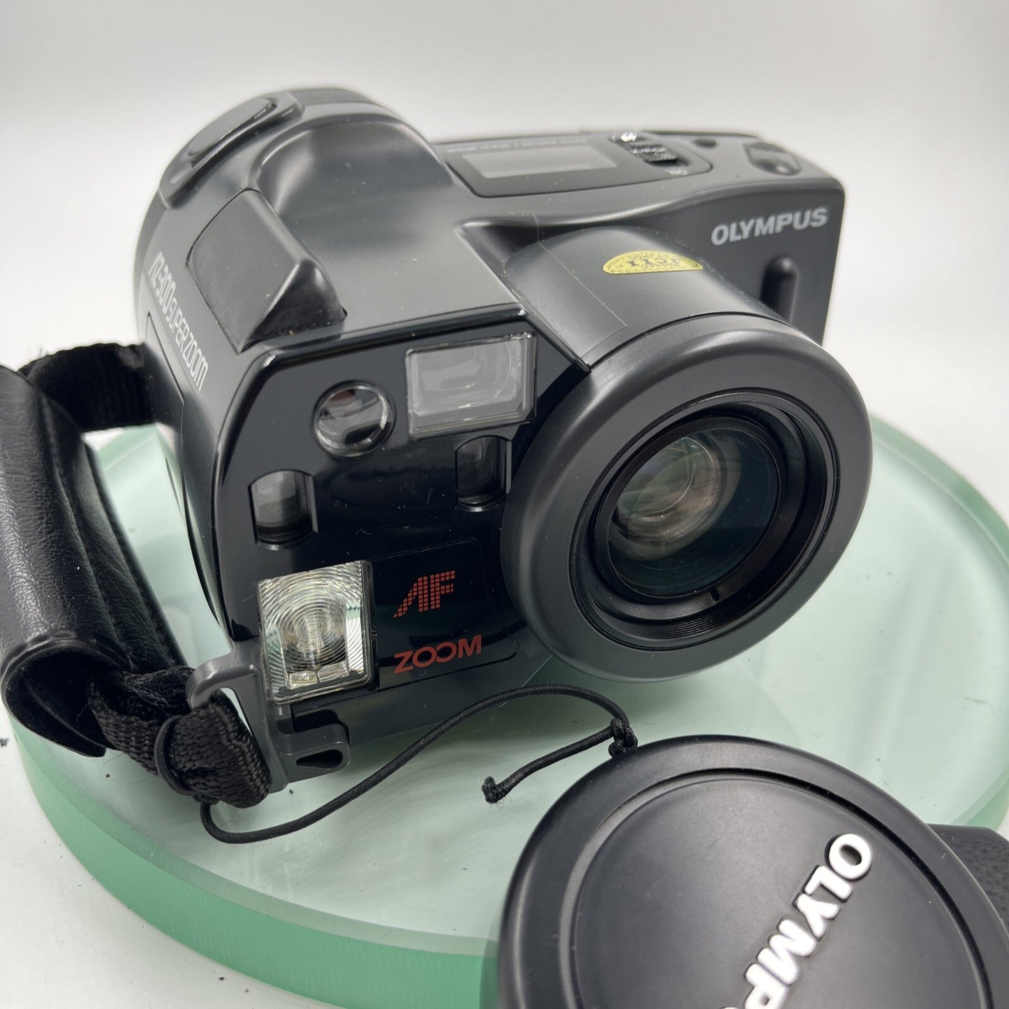 Olympus AZ-300 Superzoom Point And Shoot 35mm Compact Film Camera Working+++#5071