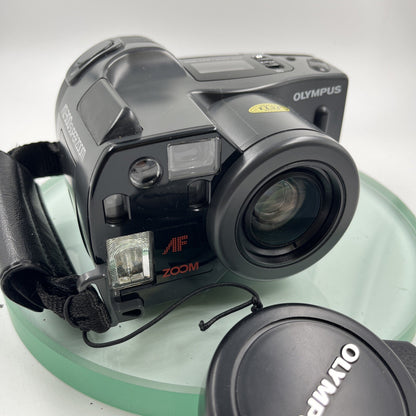 Olympus AZ-300 Superzoom Point And Shoot 35mm Compact Film Camera Working+++#5071