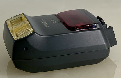 MINOLTA VECTIS SF-1 SHOE MOUNT FLASH + CASE + TESTED - 5093