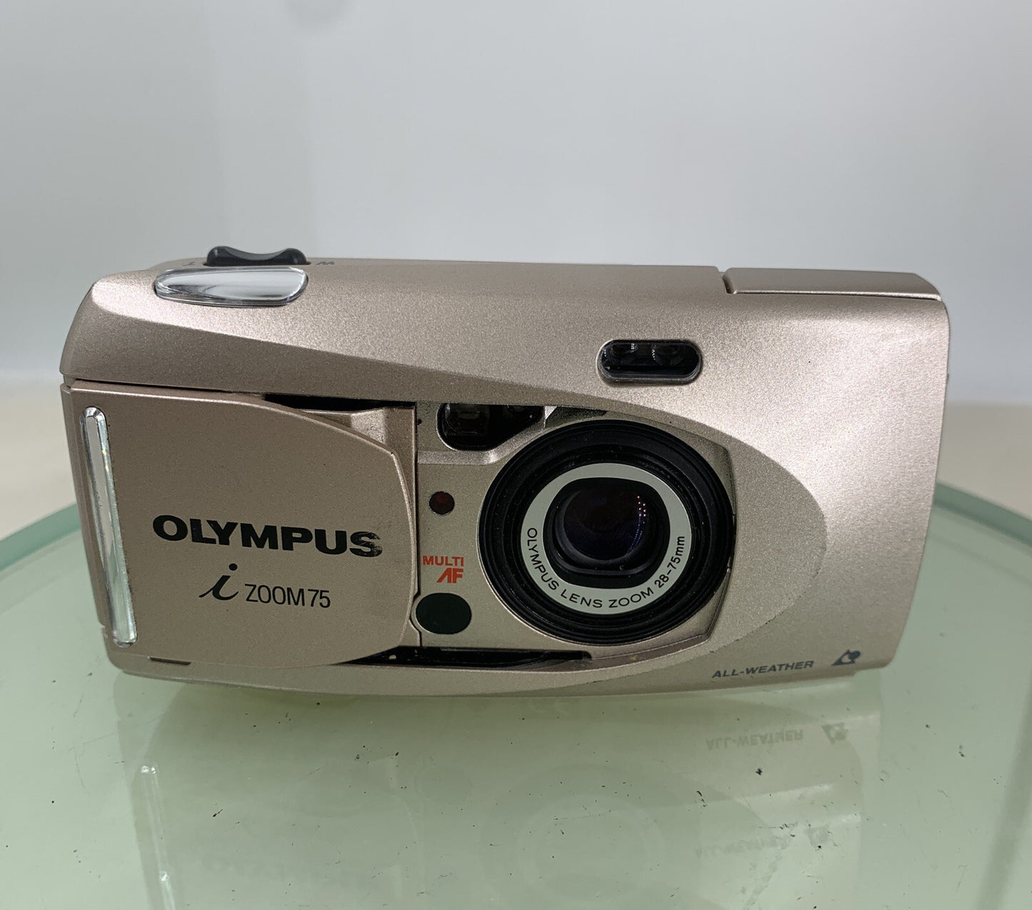 Olympus iZoom75 Point & Shoot 28-75mm APS Film Camera GOOD CONDITION-TESTED-7811