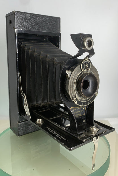 Kodak No.2CFolding Autographic Brownie. 1913. ANTIQUE Kodak. SHUTTER WORK #420