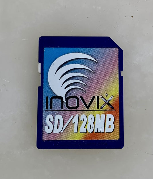 Inovix Media SD 128MB Memory Card Secure Digital Mobile Phone/Camera #820