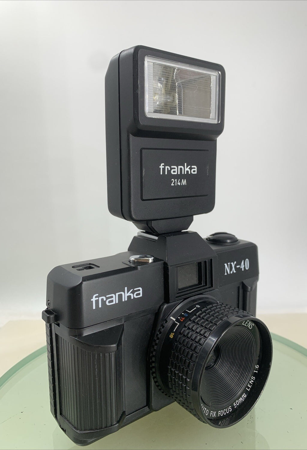 Franka NX-40 Point Shoot Compact 35mm Film Camera+FRANKA 214M LENS TESTED - 6750