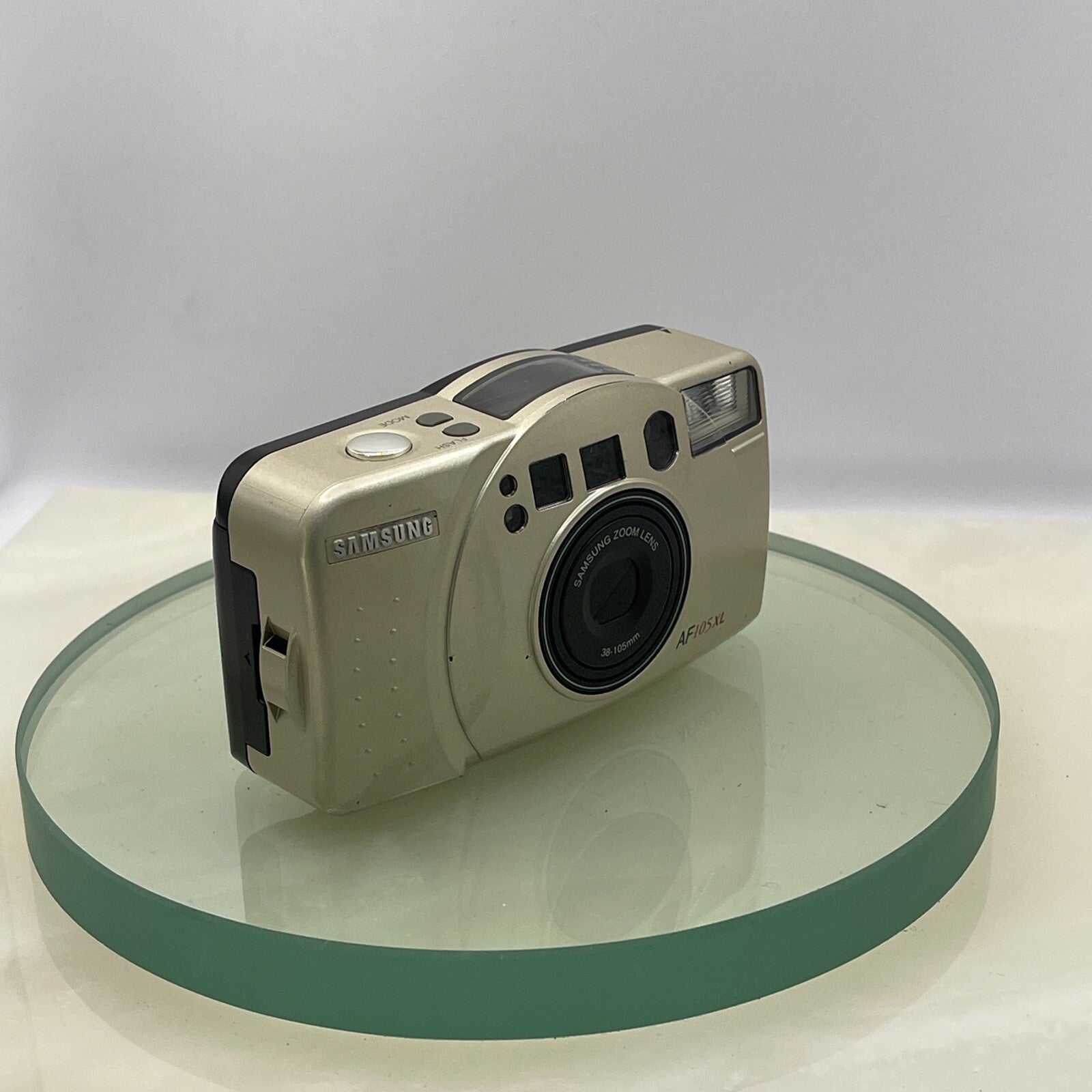 Samsung AF 105XL 35mm Film Camera Lens 38-105mm Zoom -Compact Camera Working#3181