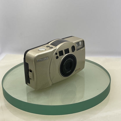 Samsung AF 105XL 35mm Film Camera Lens 38-105mm Zoom -Compact Camera Working#3181