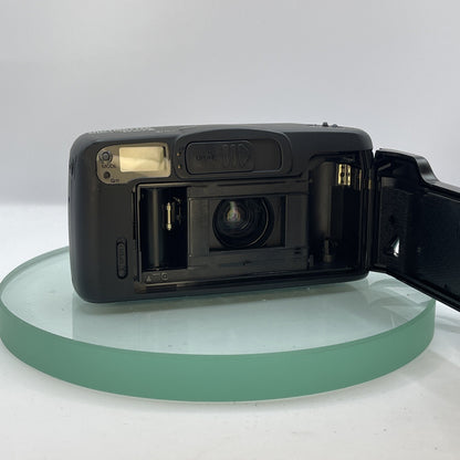 Vintage Ricoh Shotmaster Tru-Zoom Date 35mm camera Canon  38-90mm lens EXC++#1286