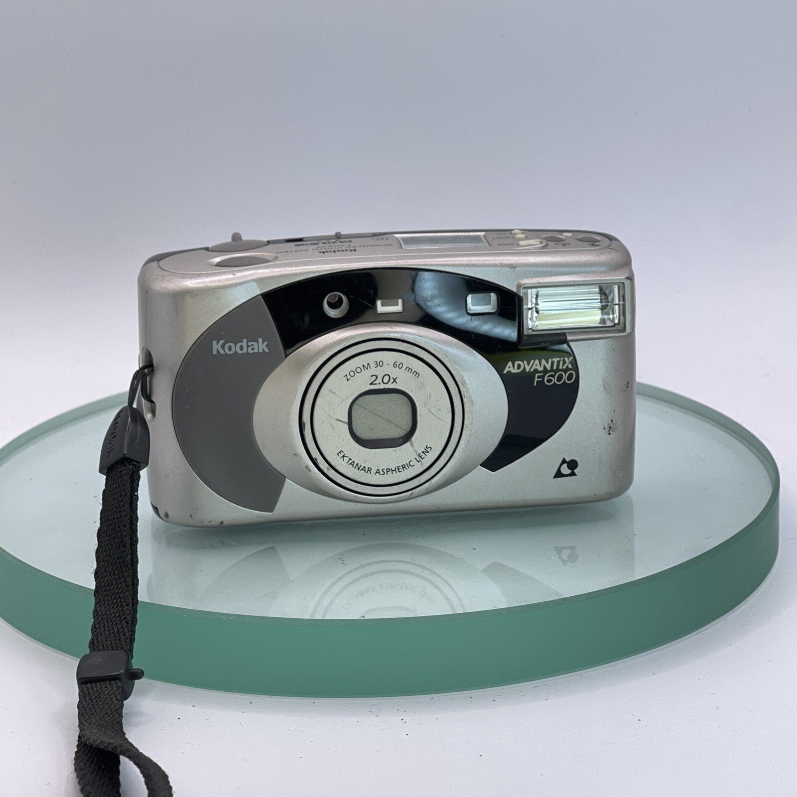 NICE RETRO 90'S KODAK ADVANTIX F600 CAMERA,ZOOM,ELECTRONIC FLASH,WORKING,VGC#7441