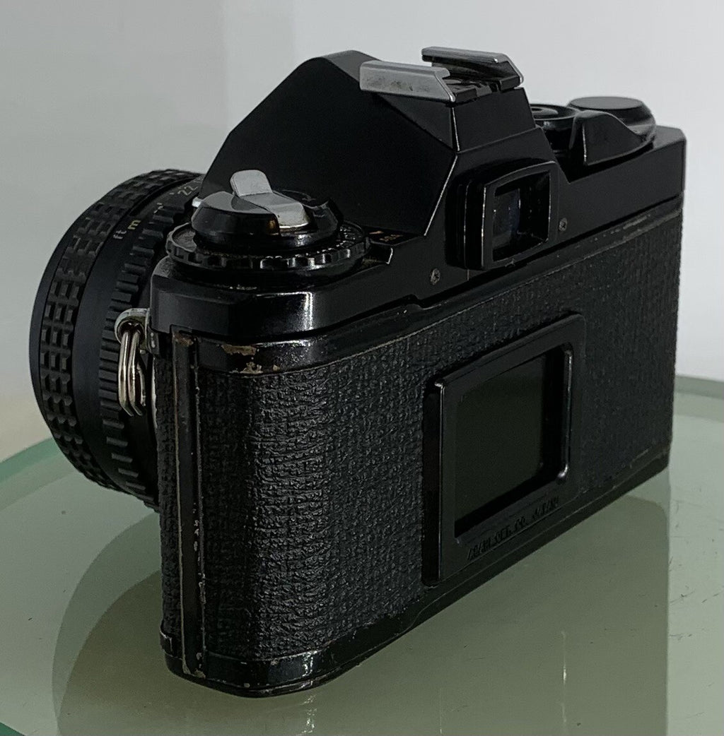 Pentax MV 1 35mm SLR Camera, with 50mm f/2 Prime Lens, Strap TESTED  #1725