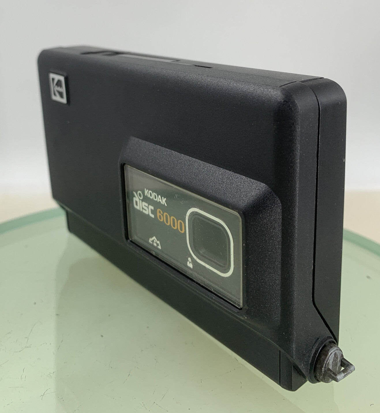 Vintage Kodak Disc 6000 POINT AND SHOOT FILM Camera BLACK  - TESTED - 132