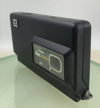Vintage Kodak Disc 6000 POINT AND SHOOT FILM Camera BLACK  - TESTED - 132