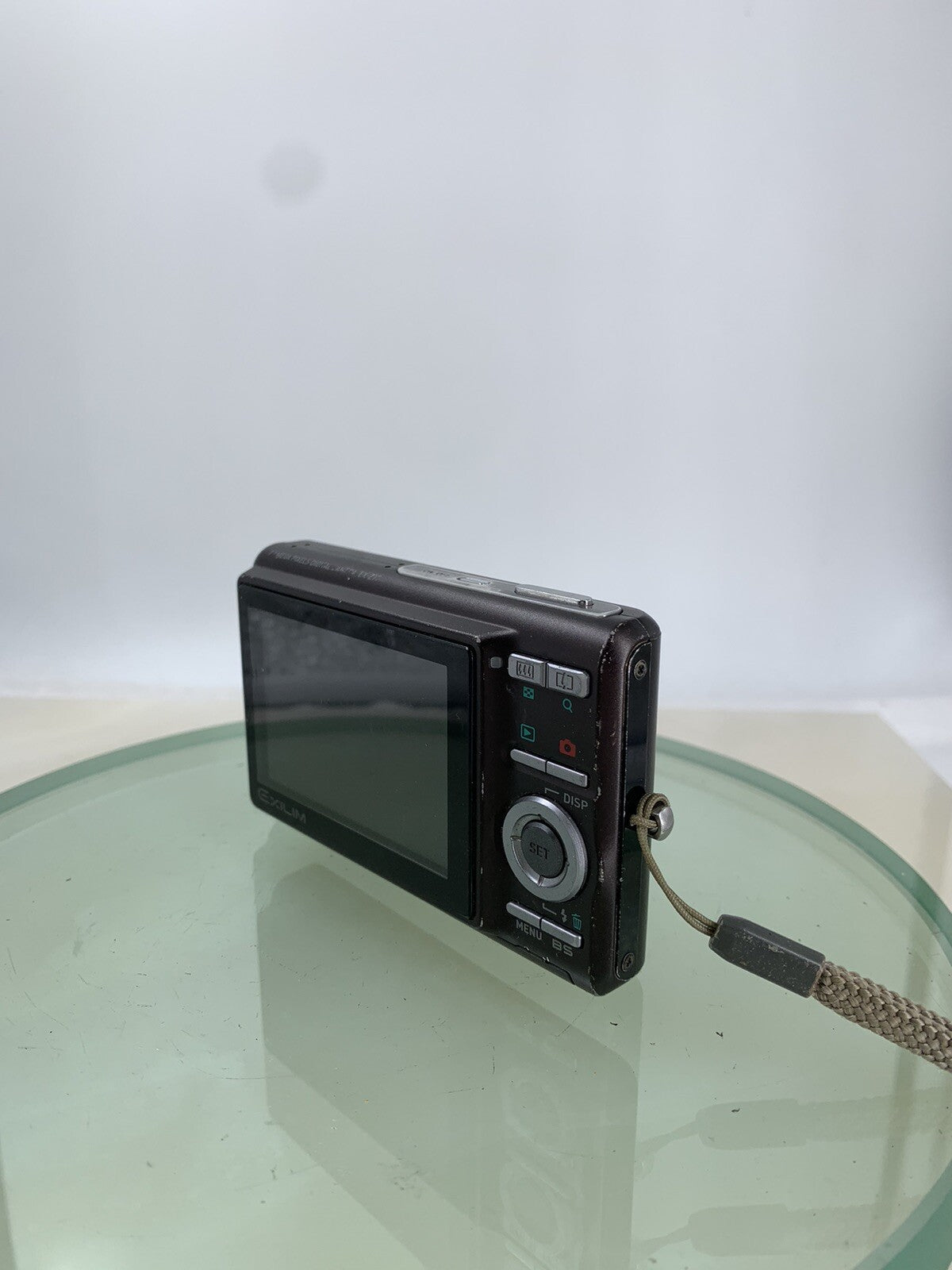 Casio Exilim EX-Z77 COMPACT DIGITAL CAMERA BROWN + CHARGER TESTED - 5813