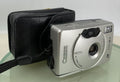 CANON IXUX M1 SILVER DIGITAL CAMERA WITH COVER - TESTED - 9870