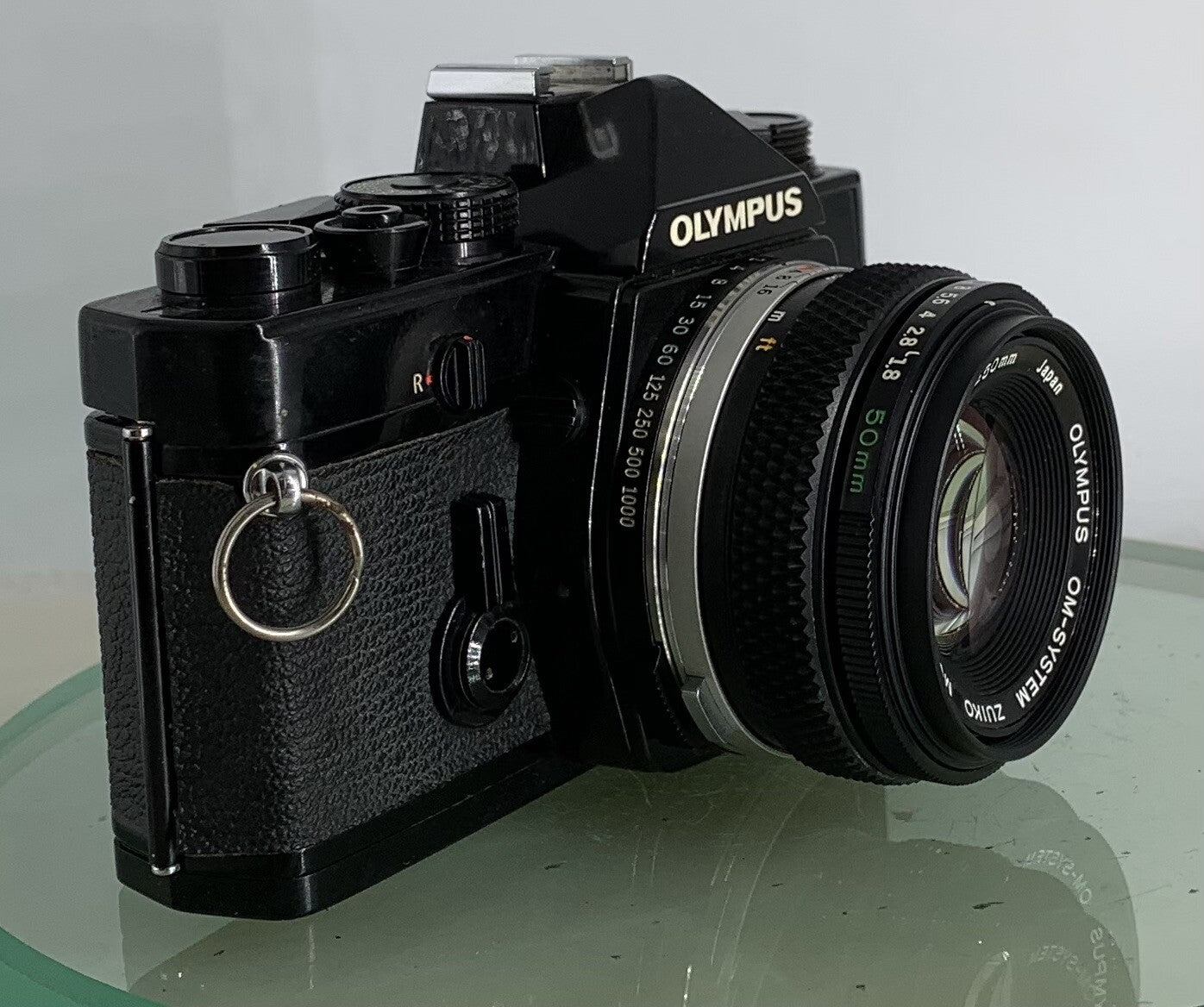 Olympus OM-1 MD BLACK B35mm SLR Film Camera & Olympus ZUIKO  50mm f1.8 Lens ++++2