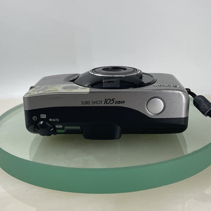 Vintage Canon Sure Shot 105 ZoomPoint&Shoot 35mm Film Camera tested&working #3616