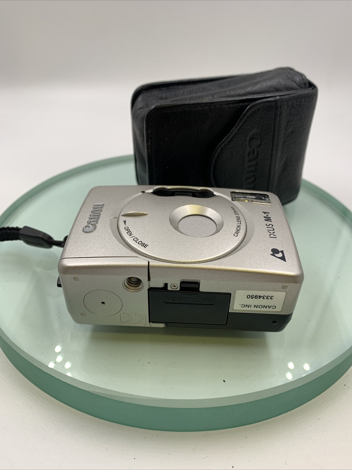 Vintage Canon IXUS M-1 APS Camera 23mm wide angle Panorama zoom Lens TESTED #4797