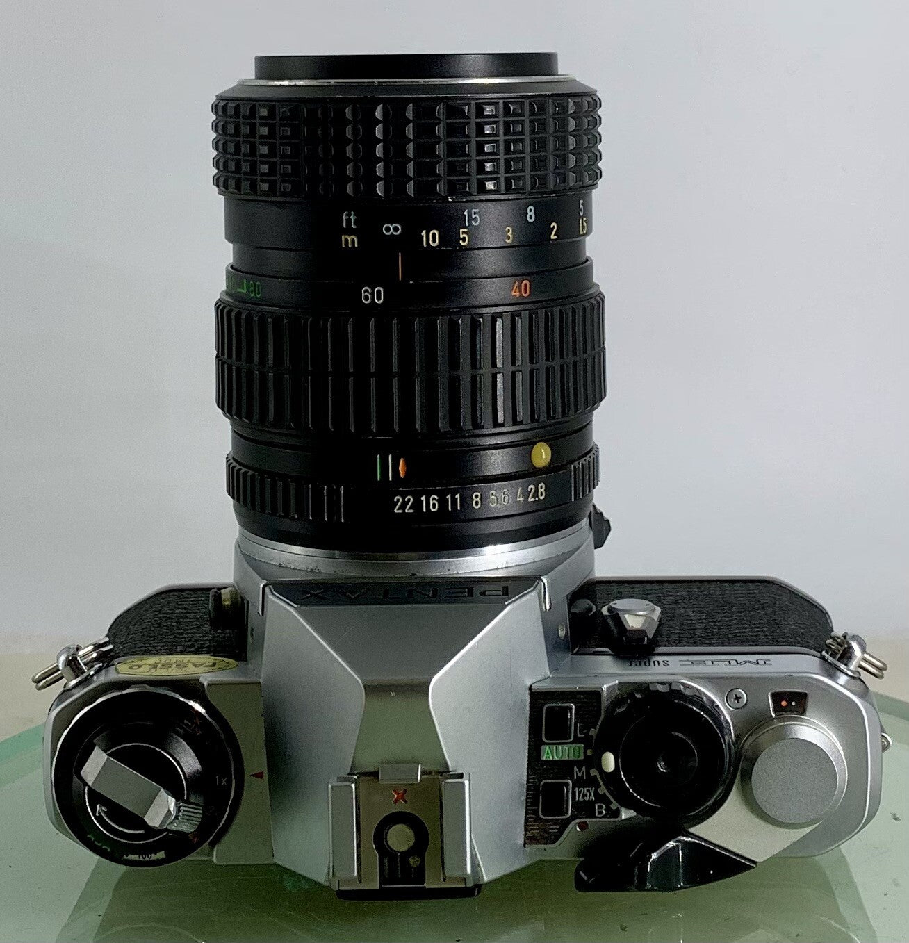 Pentax ME Super 35mm SLR Film Camera + Pentax-M 40-80mm f2.8 LENS - TESTED - 3827