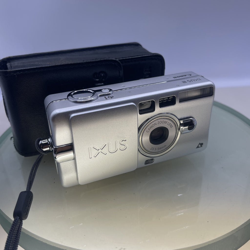 Canon IXUS III APS Compact Film Camera Fully Tested Cased ++#90