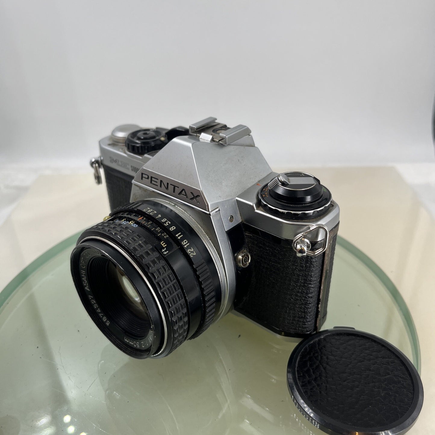 Pentax ME Super 35mm SLR Film camera + Pentax-M  50mm f2LENS  - TESTED  7472