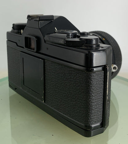 Olympus OM-2 Spot / Program SLR Camera + Olympus Zuiko  28-48mm 1:4 TESTED  #2886