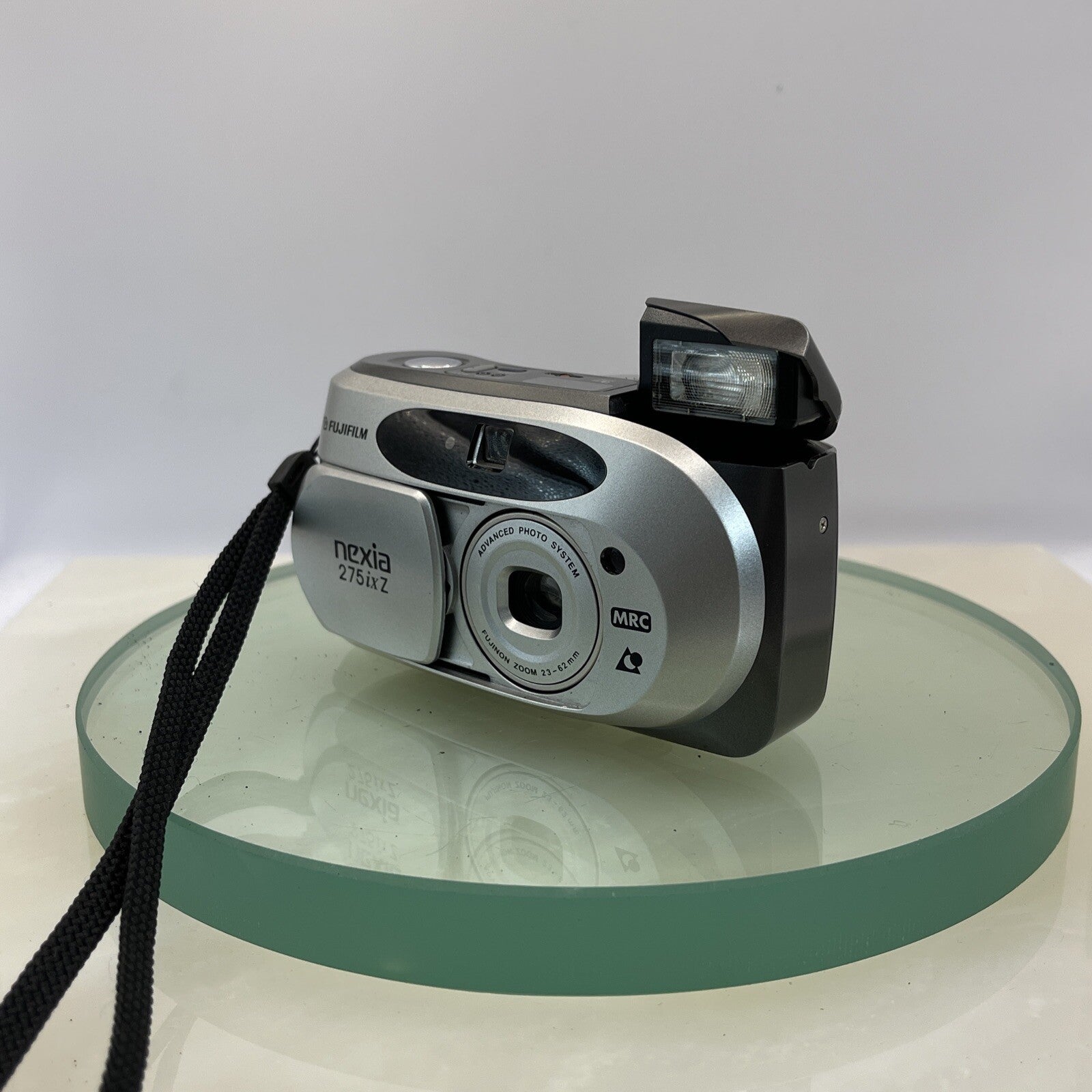 Fuji Fujifilm Nexia 275ix Z APS Film Camera TESTED Cased - Silver  #2632