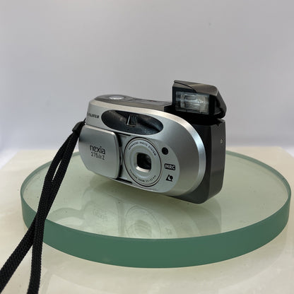 Fuji Fujifilm Nexia 275ix Z APS Film Camera TESTED Cased - Silver  #2632
