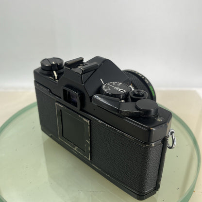 Olympus OM-2 Spot / Program SLR Camera+Olympus Zuiko  28mm f2.8 TESTED  #8836