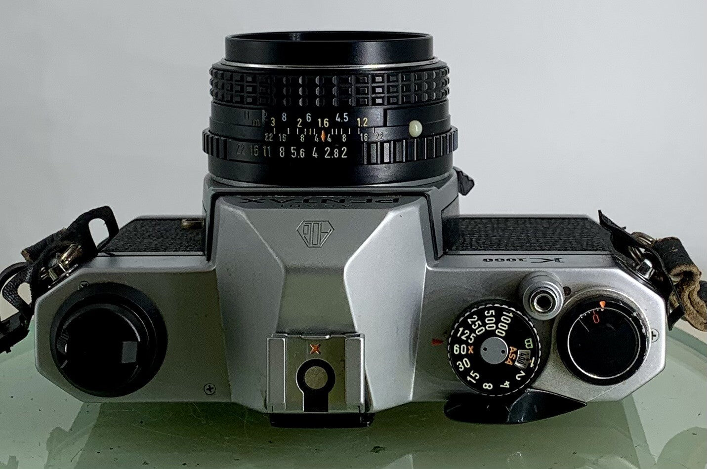 Pentax K1000 35mm SLR Film Camera+SMC Pentax-M 50mm F2 Lens TESTED METER WORK1537