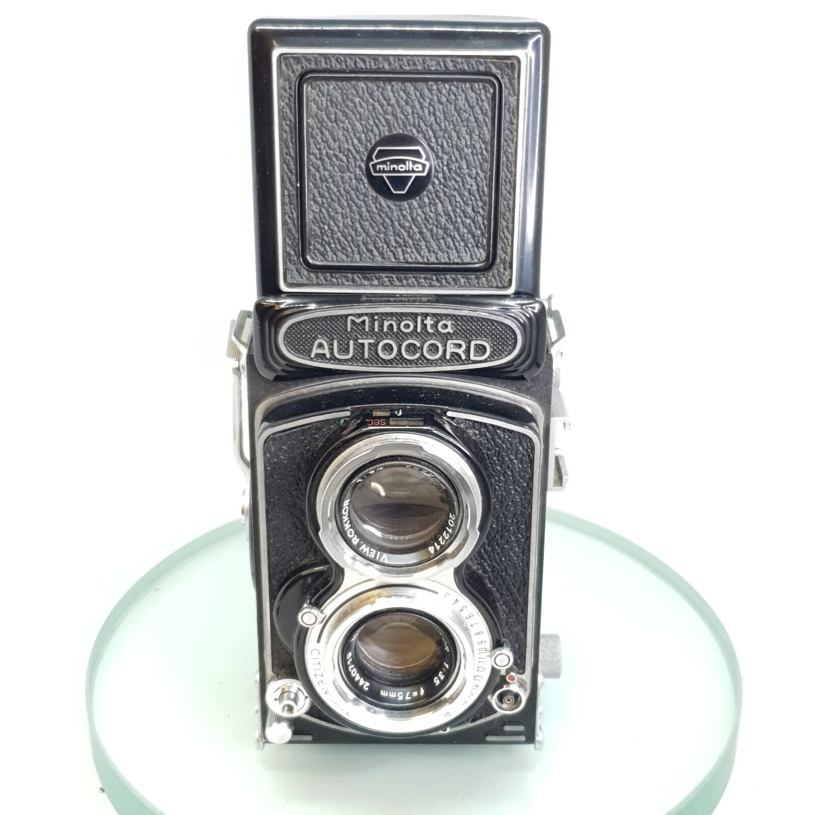 MINOLTA AUTOCORD RA TLR CAMERA, Serial no. 360448,Minolta Rokkor 75mm f/3.5 lens1