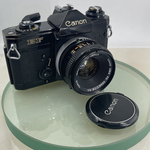 Canon EF SLR Film Camera with 50mm f1.8 lens S.C TESTED WORKS AS IT SHOULD  #4720