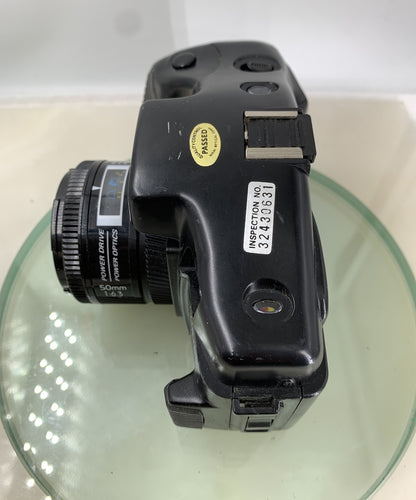 Nikkai COMPACT CAMERA PDS 35MM SYSTEM BLACK & 50 MM LENS- TESTED - 8543